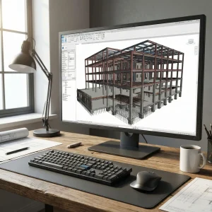3D Structural Model (Revit/Civil3D)