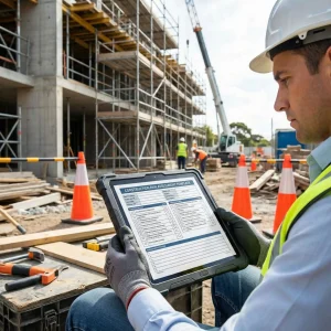Risk Assessment Template for Construction Sites